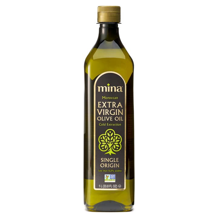 Mina - Wholesale Olive Oil - 33.8 fl oz / 1 Liter Single Origin Extra Virgin Olive Oil
