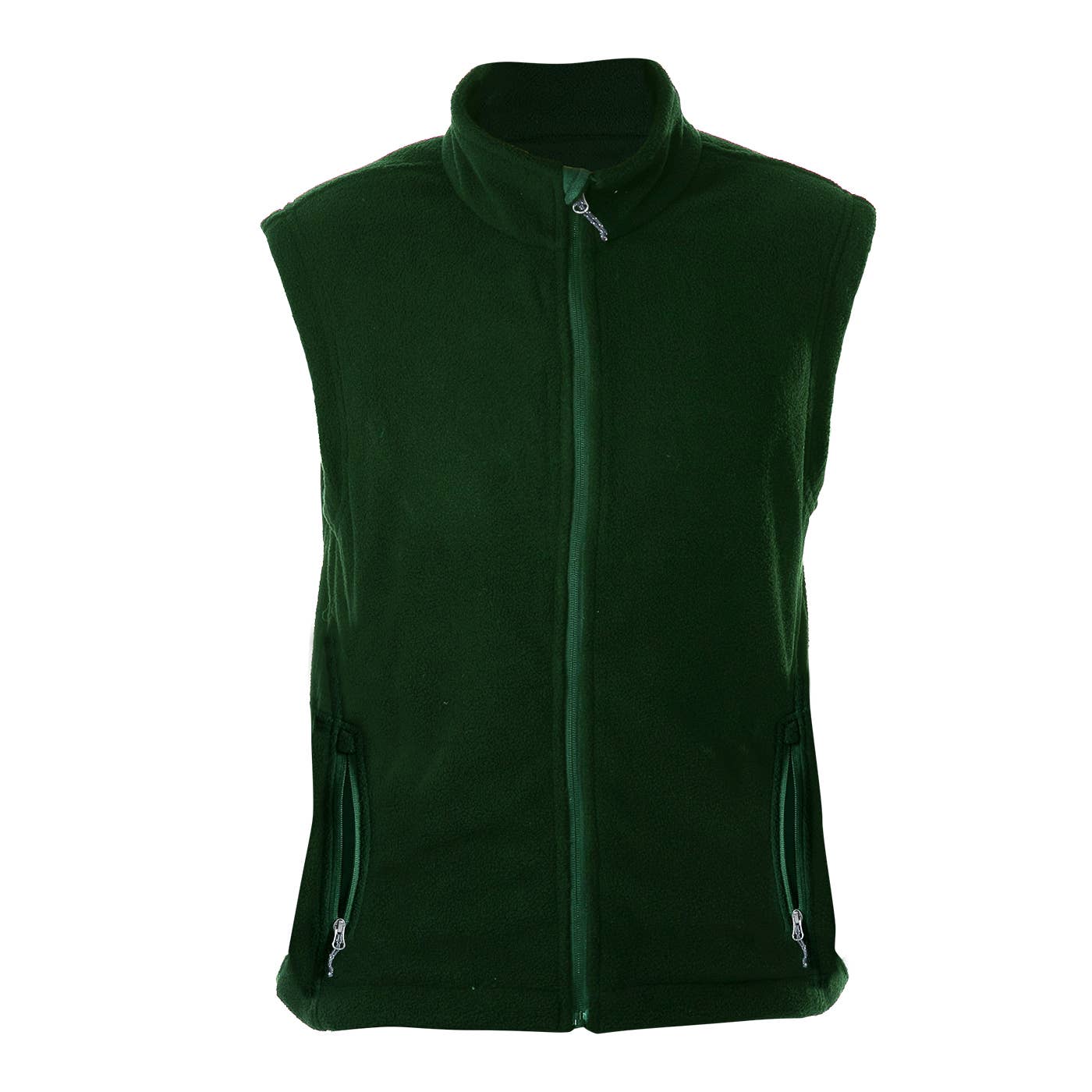 LeeHanTon - Wholesale Outerwear Vest - Men's - LeeHanTon Men's Solid Full Zip Polar Fleece Vest2