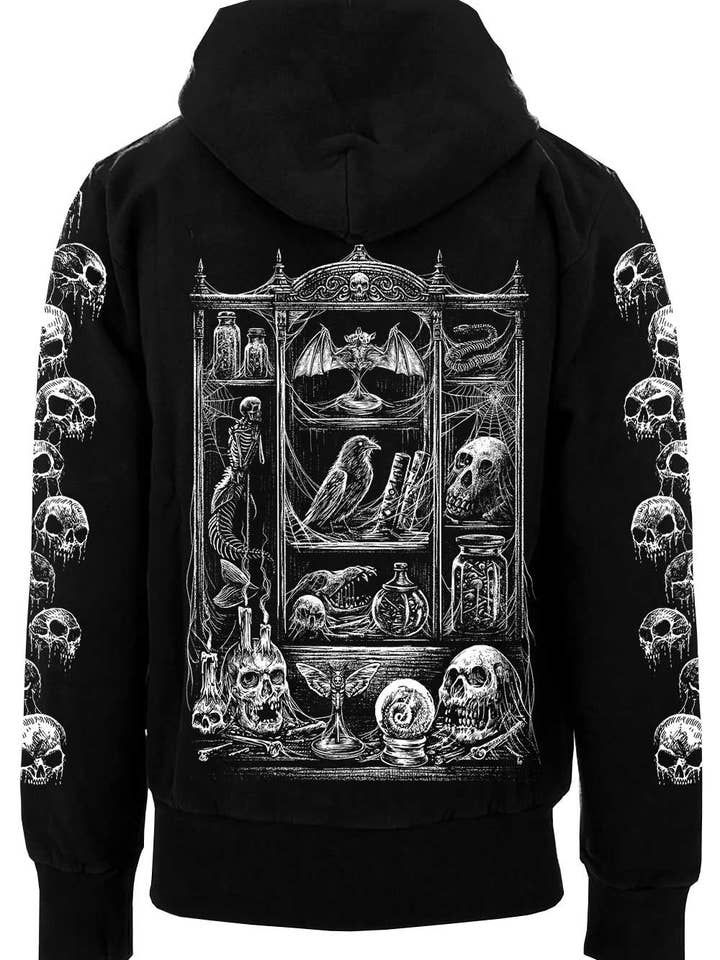 Hoodie Gabinete de Curiosidades por atacado de vampirefreaks