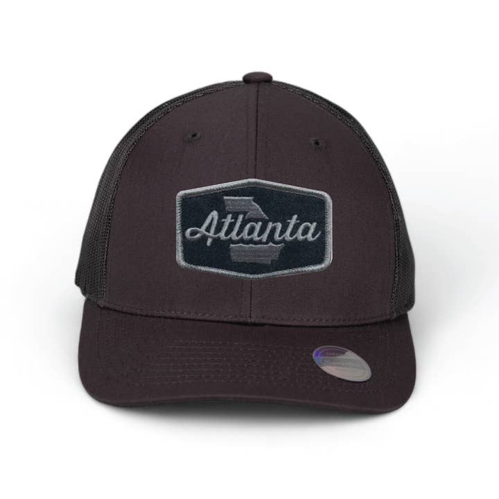 Cotton Mule - Wholesale Trucker Hat - Unisex - Atlanta Patch Trucker Hats