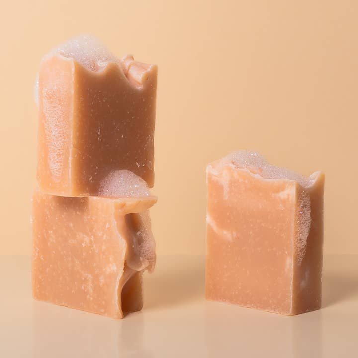 Jabón de arcilla rosa y aceite de macadamia para venta al por mayor de Joud