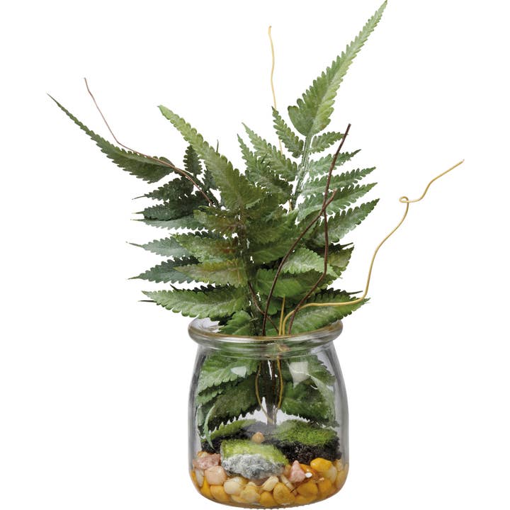 Primitives by Kathy - Wholesale Artificial Flowers - Boston Fern Jar