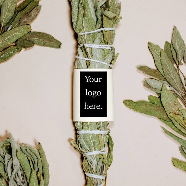 Daterra Rituals – wholesale Salviabunt – Smudge Stick ekologisk salvia (egen etikett)