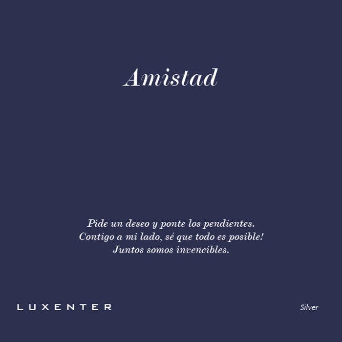 Luxenter - Wholesale Pendant/Charm Necklace - Collar Luxenter de Plata de Ley 925 con Circonita Multicolor acabado en oro amarillo de 18K - Yente3
