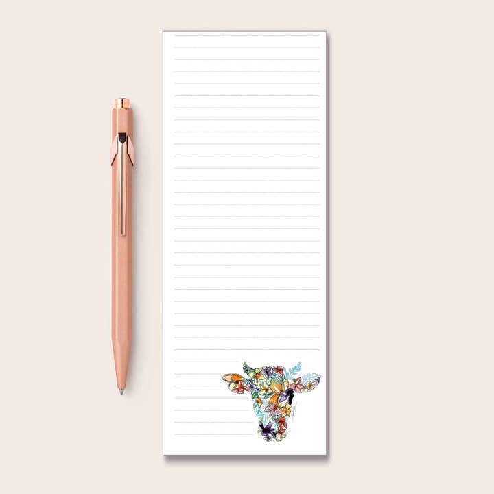 Cow Refrigerator Notepad for wholesale by Amanda Klein Co.