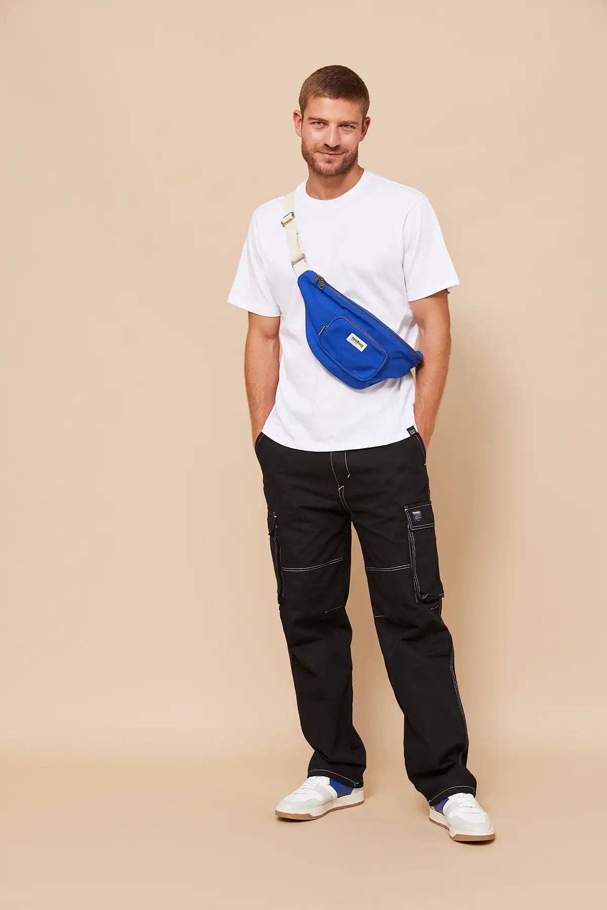 Hindbag - Wholesale Belt Bag - Men's - Sofia Electric Blue Fanny Pack