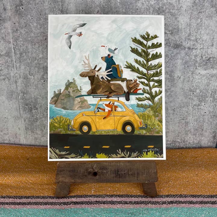 Canyon & Cove Art - Wholesale Art Print - Road Trippin’ Print2