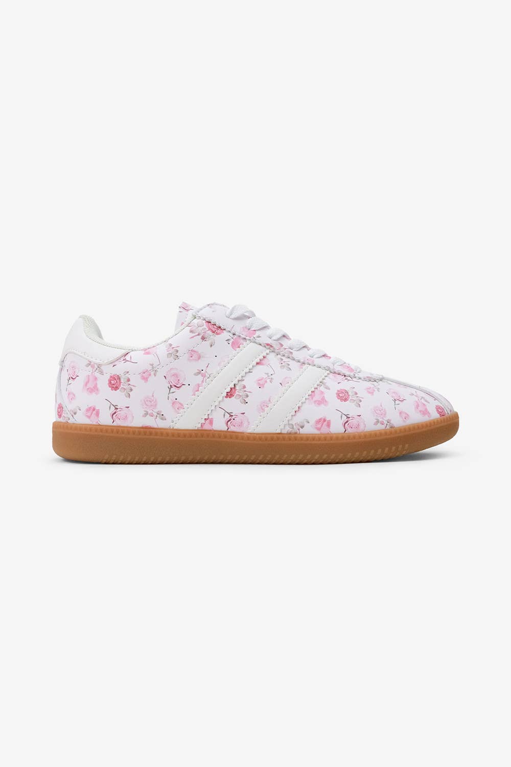 Lemonade Shoes – Engroshandel Lifestyle sneaker - Dame – EXPRESSO BEAN - [ÅBEN STØRRELSE] Blomstrede Sneakers - Hurtig Forsendelse ✈️0