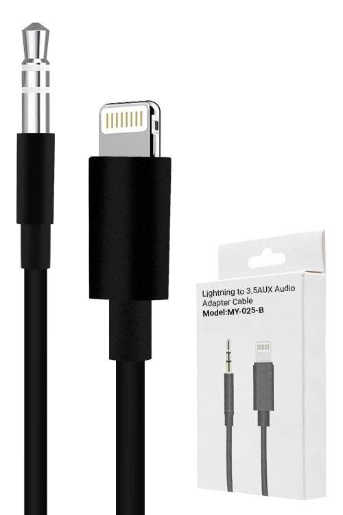 Mighty Wireless - Wholesale Charging Cable - Lightning to Male Auxiliary Wholesale Cable for Iph0
