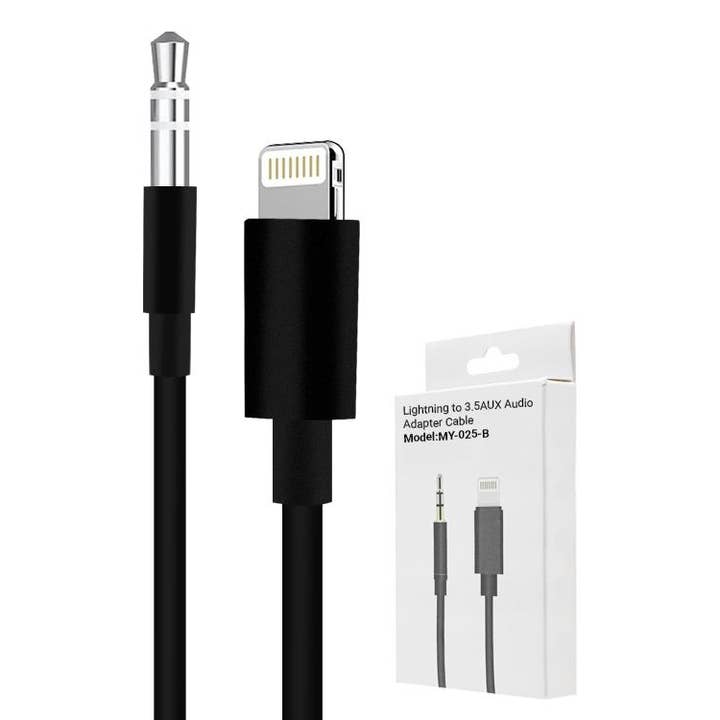 Mighty Wireless - Wholesale Charging Cable - Lightning to Male Auxiliary Wholesale Cable for Iph