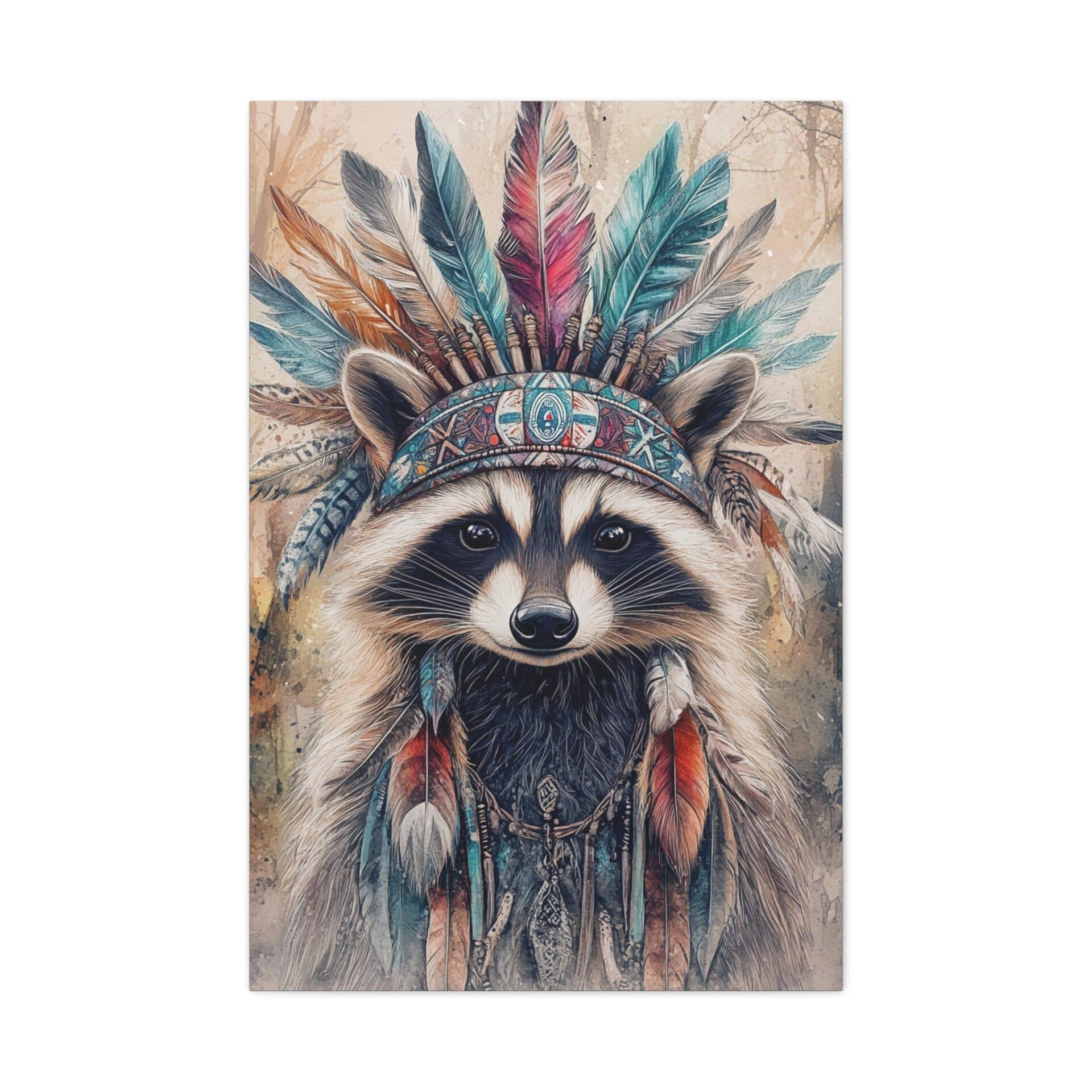 Coin Tableau – Engroshandel Kunsttryk – Diagram over indisk vaskebjørnhovedbeklædning12