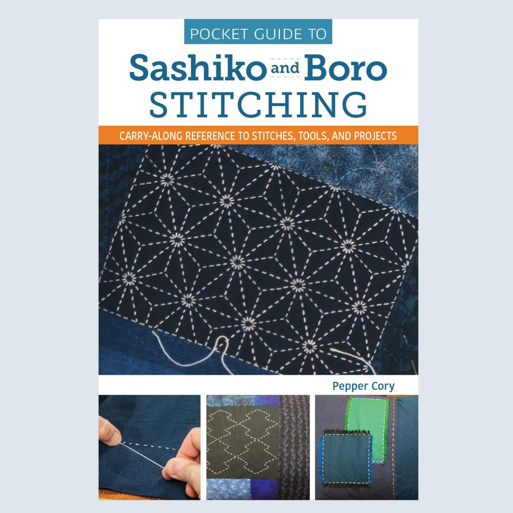 Fox Chapel Publishing - Wholesale Crafts, Hobbies & DIY Book - Pocket Guide to Sashiko & Boro Stitching- Carry Along Guide0