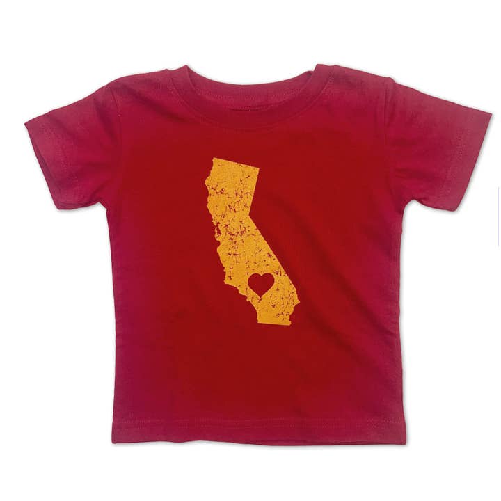 Sol Baby California Love Trojan Inspired Tee for wholesale by Sol Baby