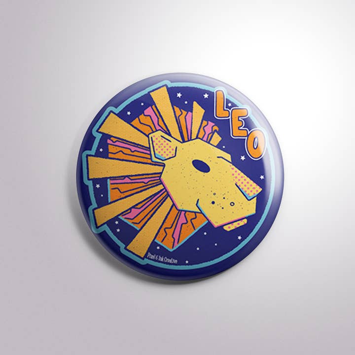 Pixel & Ink Creative - Wholesale Lapel Pin/Button - Zodiac 1.5" Buttons11