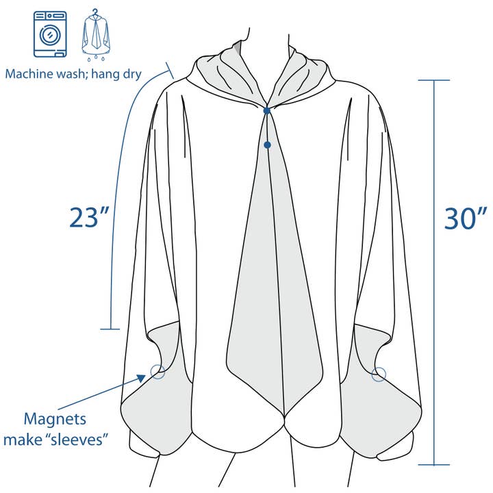 RainCaper - Wholesale Raincoat - Women's - Fine Art RainCaper - van Gogh "Sunflowers"