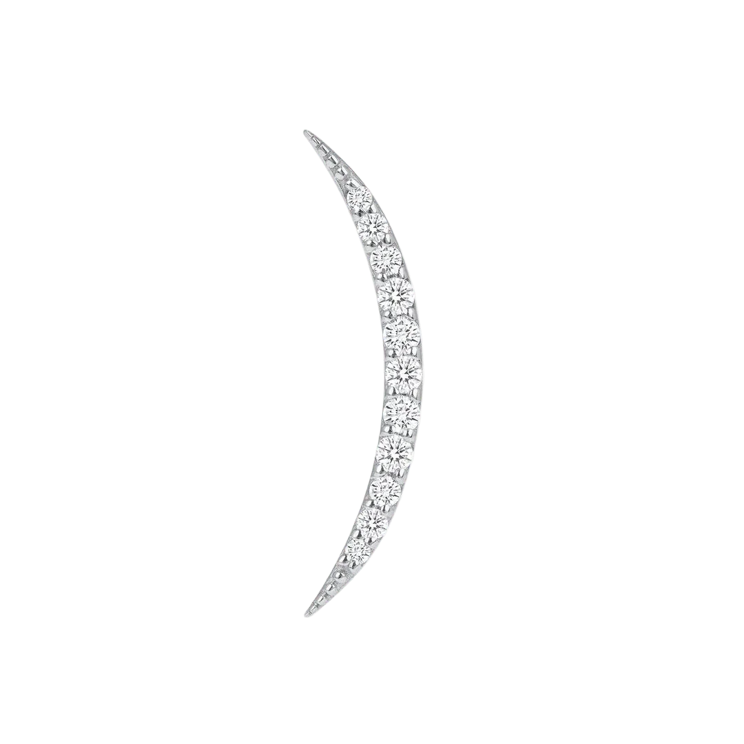 Piercing-zone - Wholesale Single Earring - Luna – 14K Gold Threadless/Threaded End5