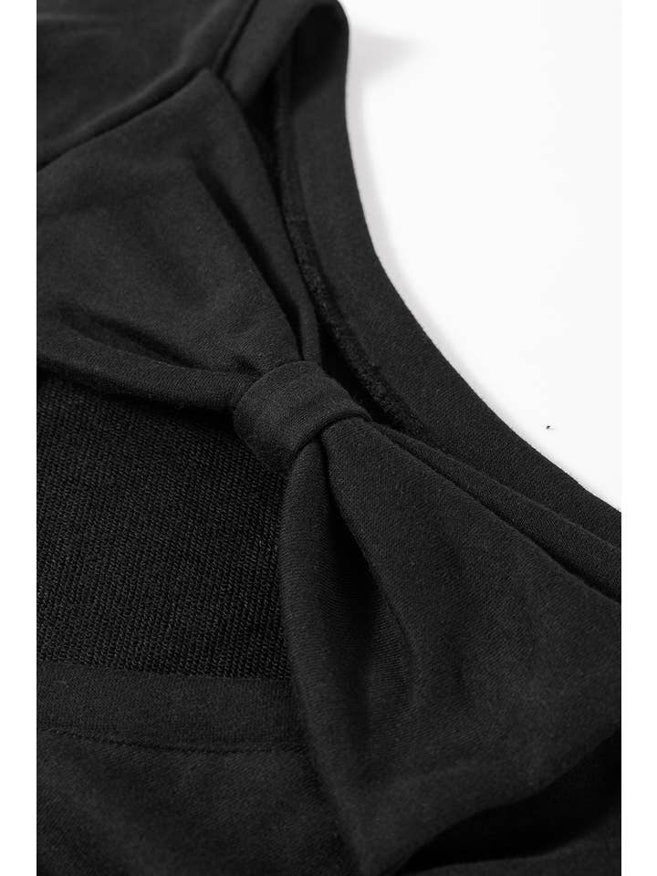 Amaryllis Apparel - Wholesale Sweatshirt - Women's - Back Bowknot Sweatshirt30