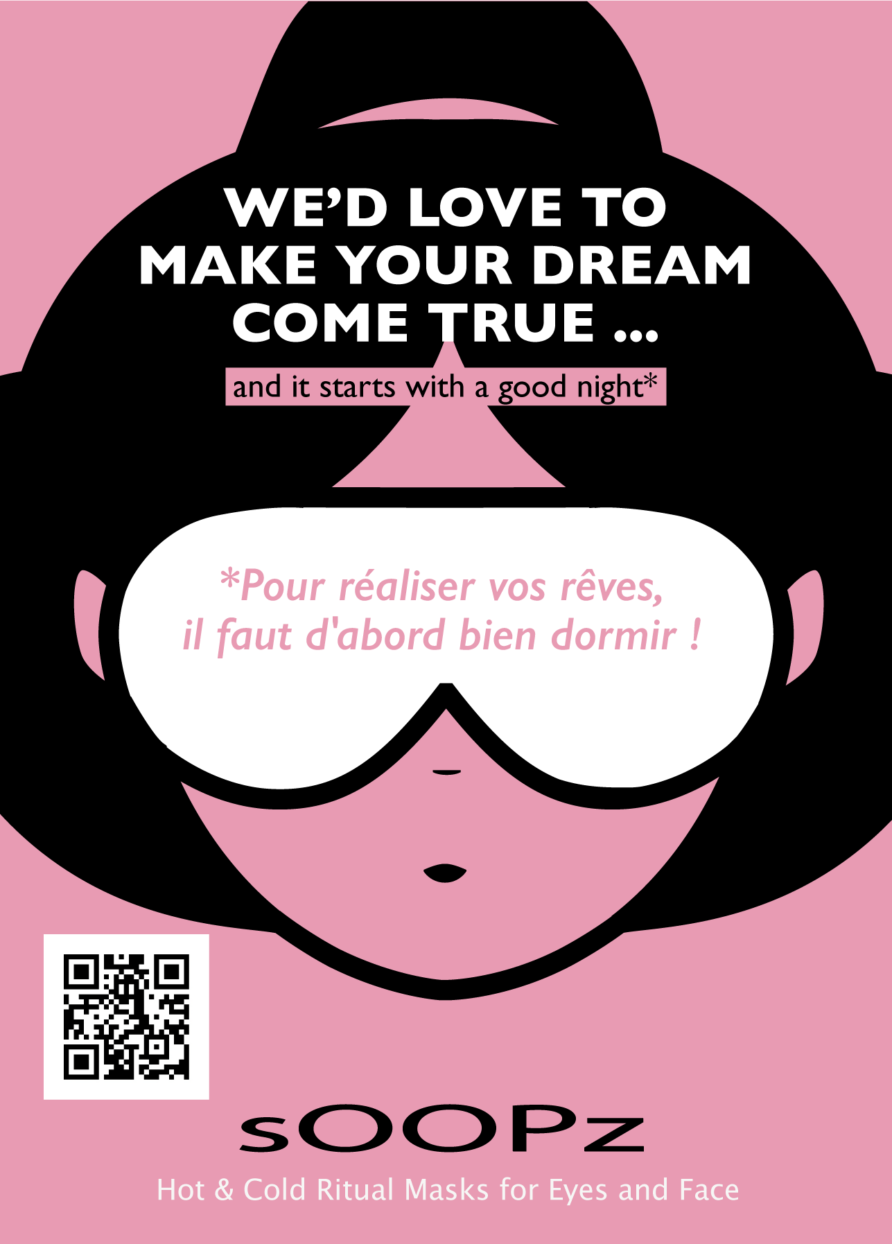 SOOPZ - Wholesale Spa/Therapy Pillow - Relaxing Heating/Cooling Eye Mask - Denim Blue7