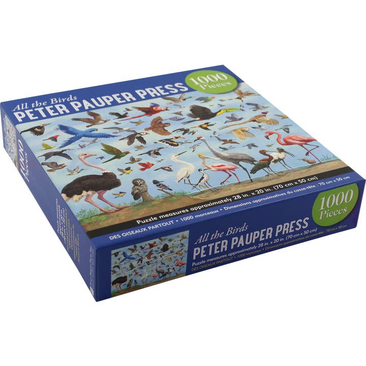 Peter Pauper Press - Wholesale Puzzle - Adult - All the Birds 1000 Piece Jigsaw Puzzle2
