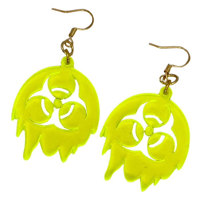 Brincos Toxic Drip (UV reactivos!!) por atacado de The Spooky Haus