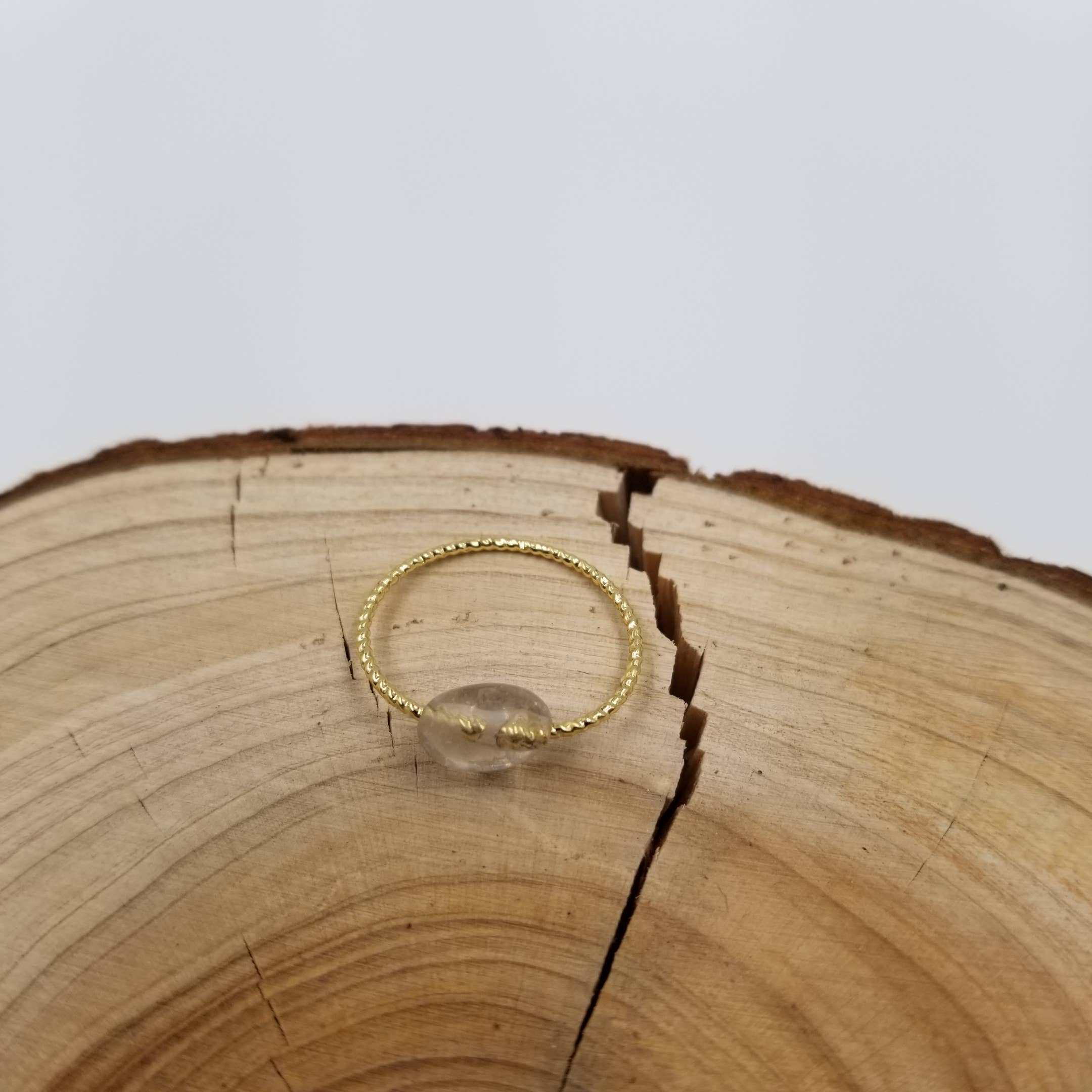 CHAKRA JEWELRY - Wholesale Single Stone/Solitaire Ring - Cheap Natural Crystal Ring0