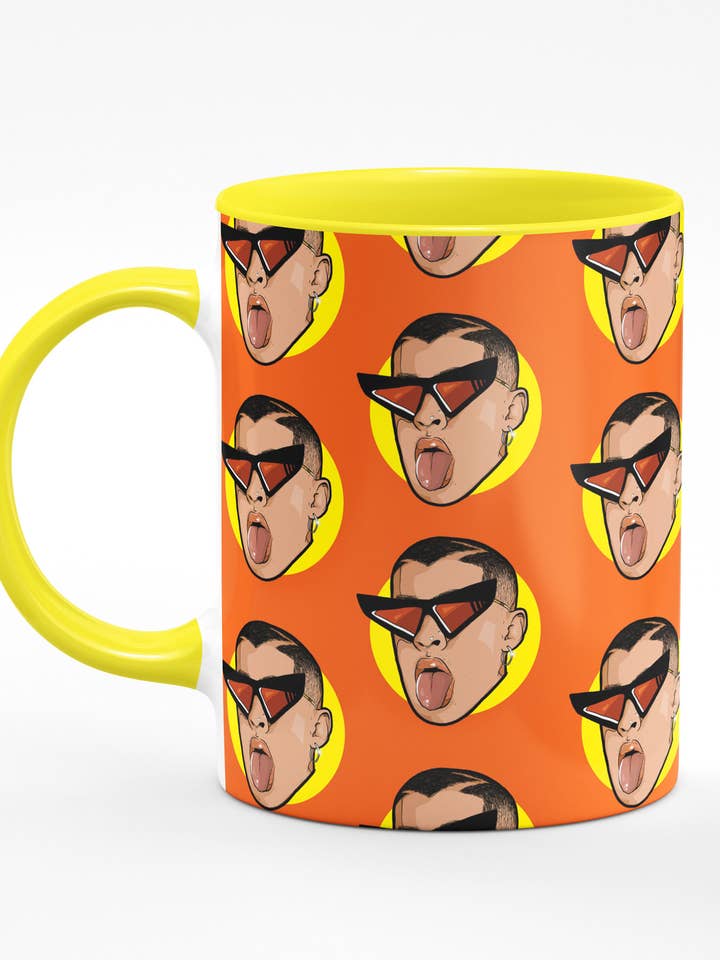 Tazza Gialla Bebe per la vendita all'ingrosso da parte di Studio Soph (We Pay Your Import Fees - We Ship DDP)