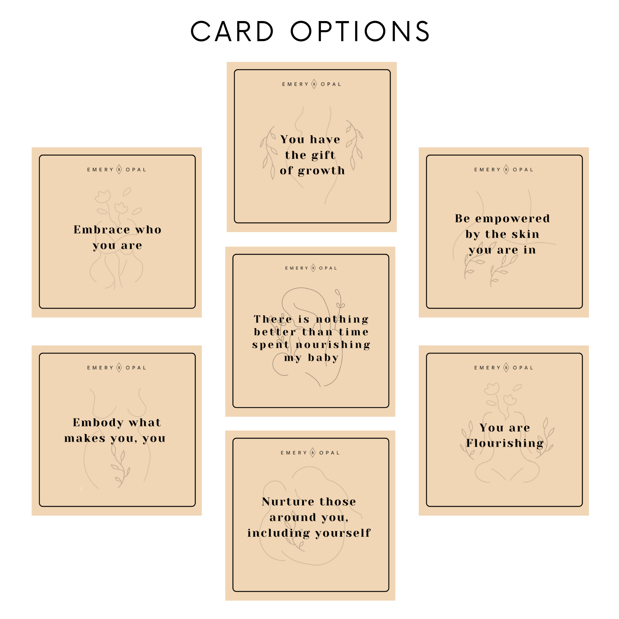 Emery and Opal – wholesale Pendant/charm necklace – Body Positive Woman Empowering Necklace4