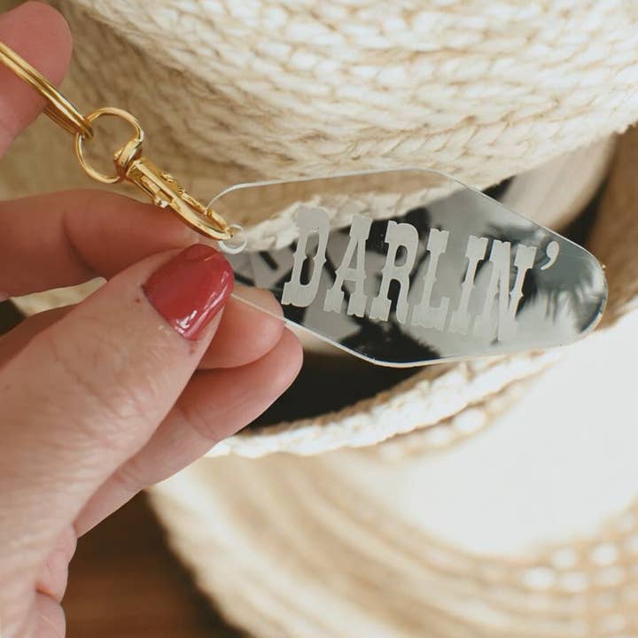 GoneWestDesigns - Wholesale Keychain - Unisex - Darlin' Keychain Western Keychains Western Accessory