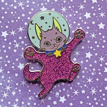 Pin do Gato Astronauta por atacado de Ash Evans