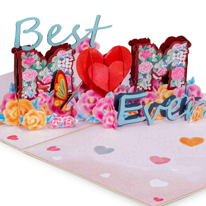 Best Mom Ever Pop Up Card for wholesale by Paper Love
