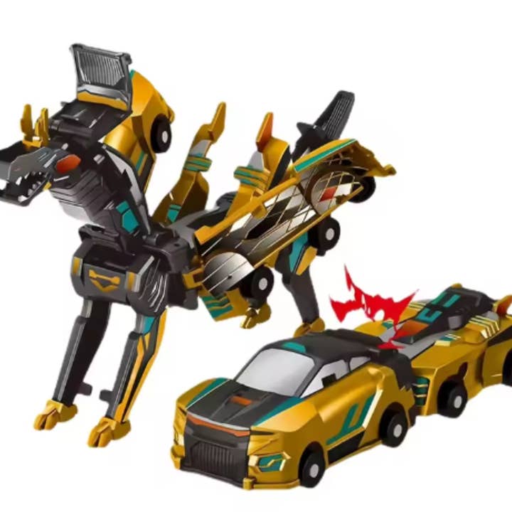 Holiday Farm - Wholesale Toy Car/Truck - Kids - 2-in-1 Unicorn Car Toy Transforming Robot Racer1