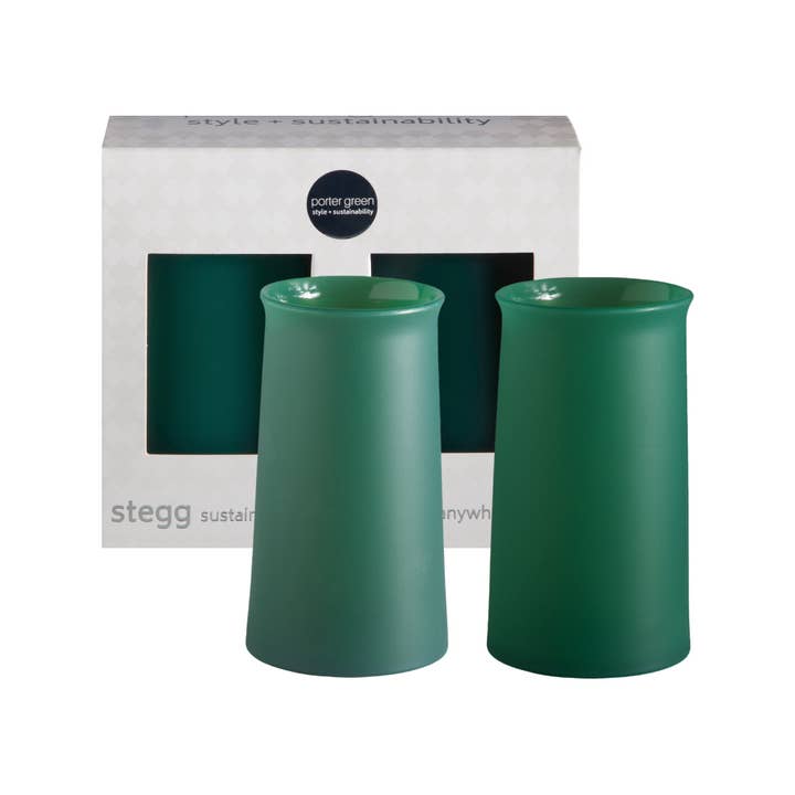 holiday mistletoe | stegg | silicone unbreakable highball glasses for wholesale by Porter Green | USA