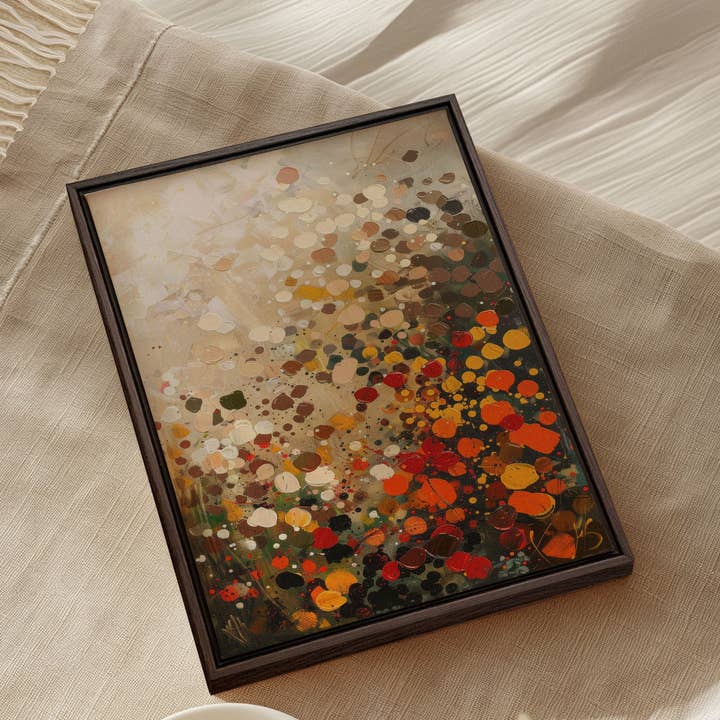 Oleka Canvas - Wholesale Painting/Drawing - EARTH & FIRE, Oeuvre sur toile étiré