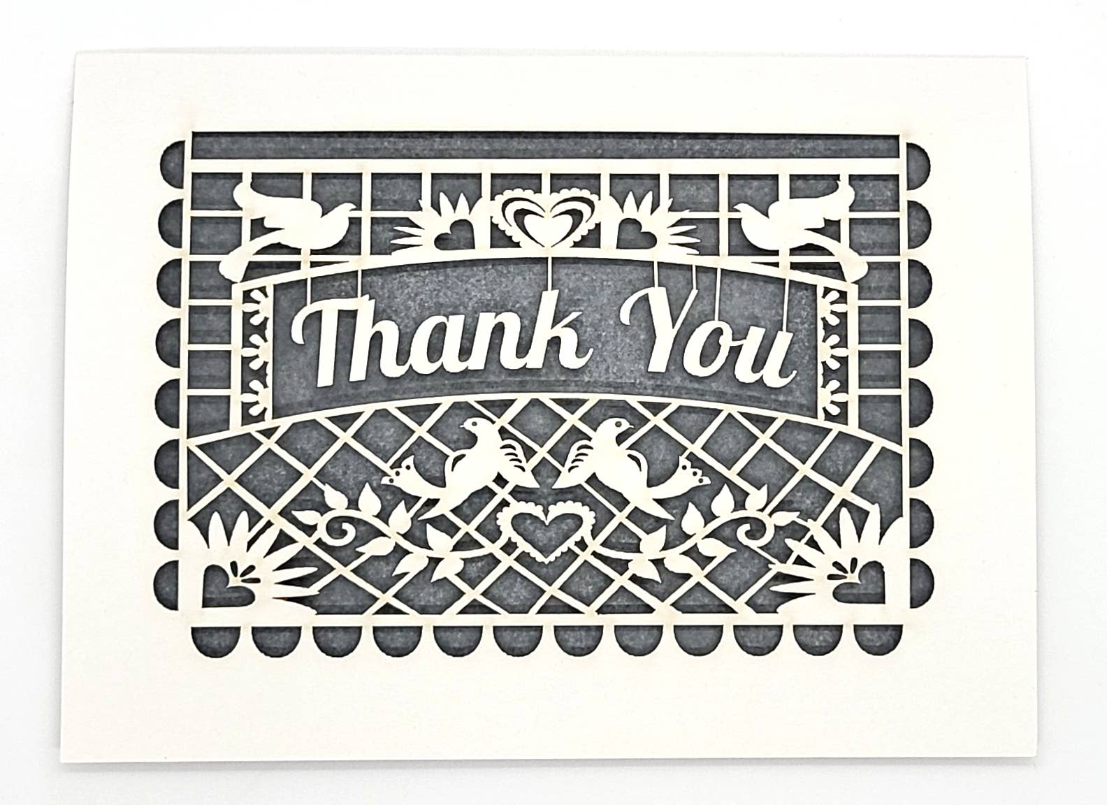 two hermanas - Wholesale Thank You Card - Thank You - Papel Picado flag8