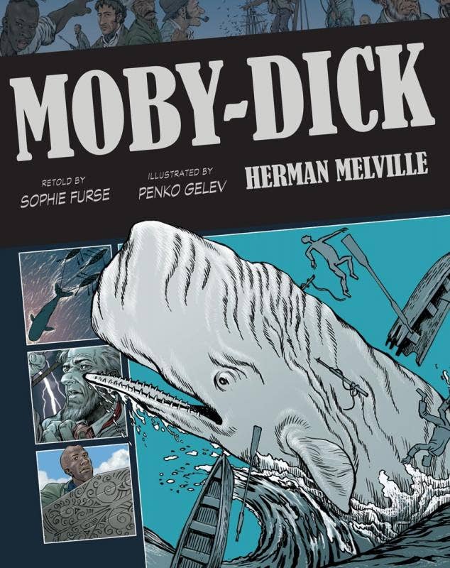 Microcosm Publishing & Distribution - Wholesale Graphic Novel - Moby-Dick (Graphic Classics)0