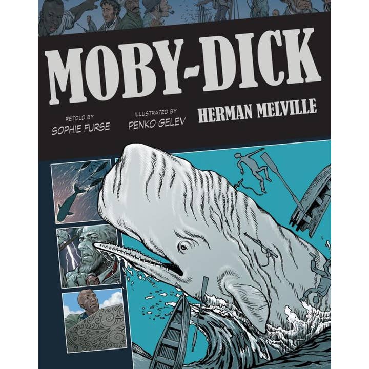 Microcosm Publishing & Distribution - Wholesale Graphic Novel - Moby-Dick (Graphic Classics)