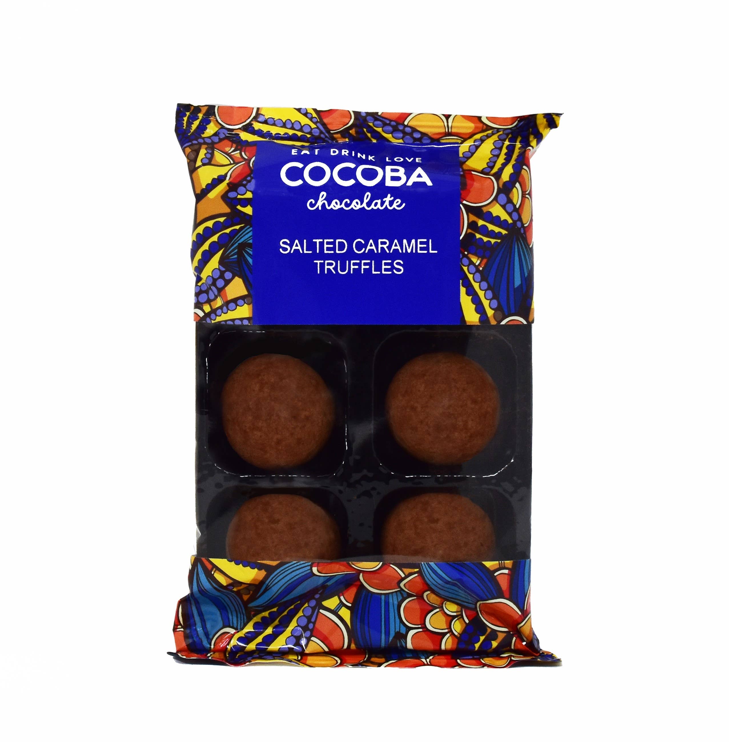 Cocoba – wholesale Chocolate box – Salted Caramel Truffles (6 truffles)