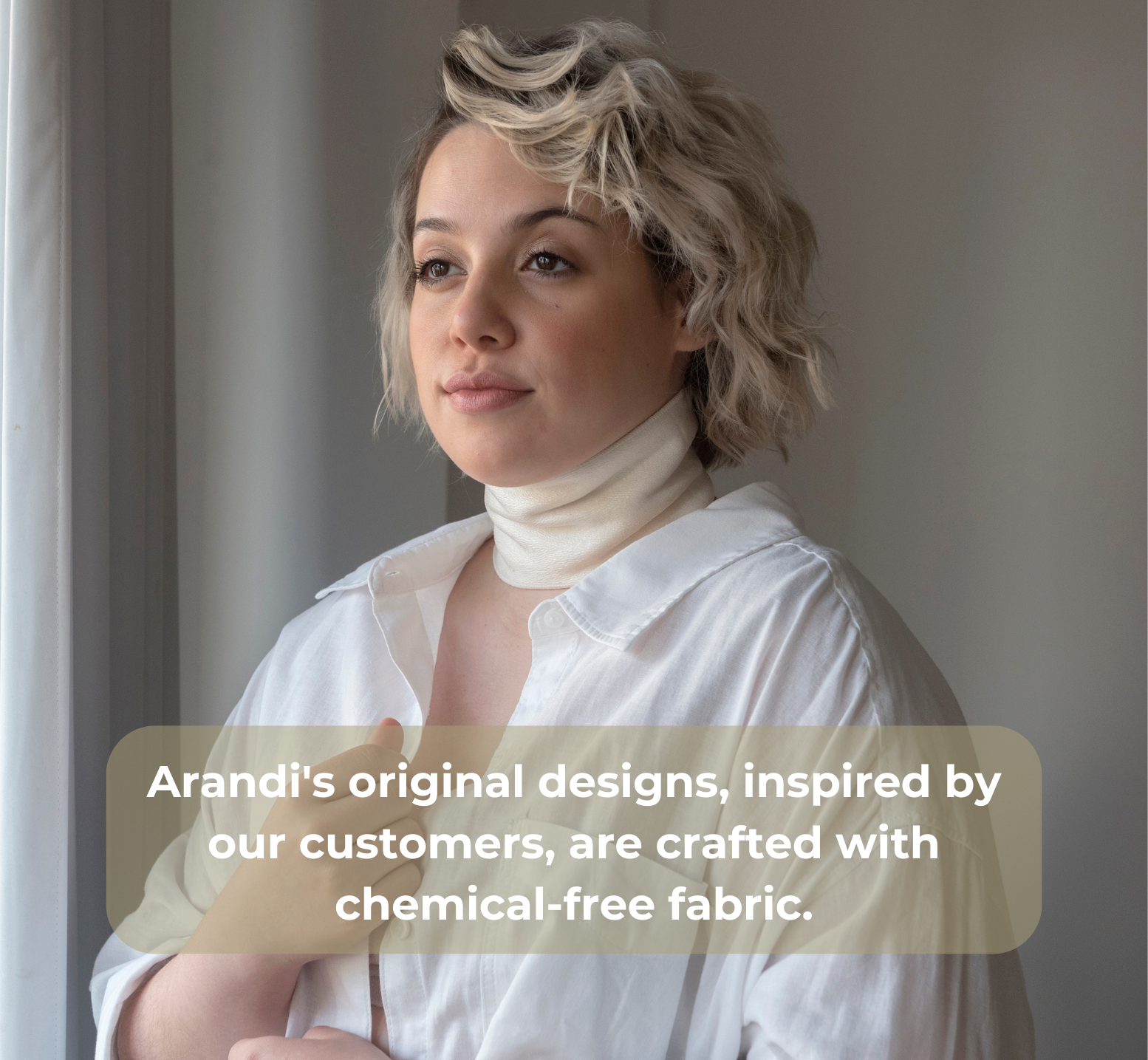 Arandi LLC - Wholesale Hot/Cold Compress - Organic Speak Your Truth Wrap7