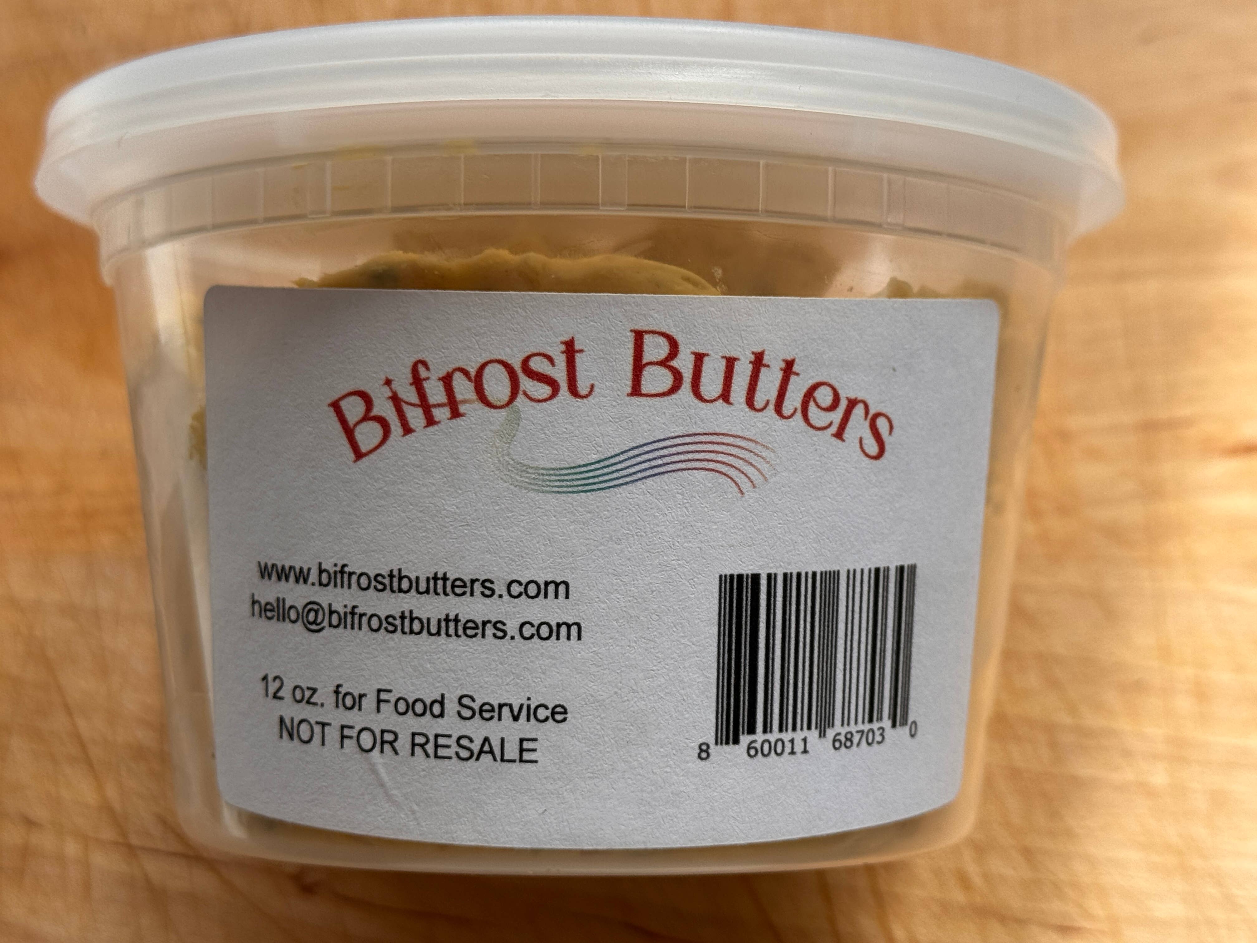 Bifrost Butters - Wholesale Butter - Café de Paris Compound Butter 12oz bulk tub for food service2