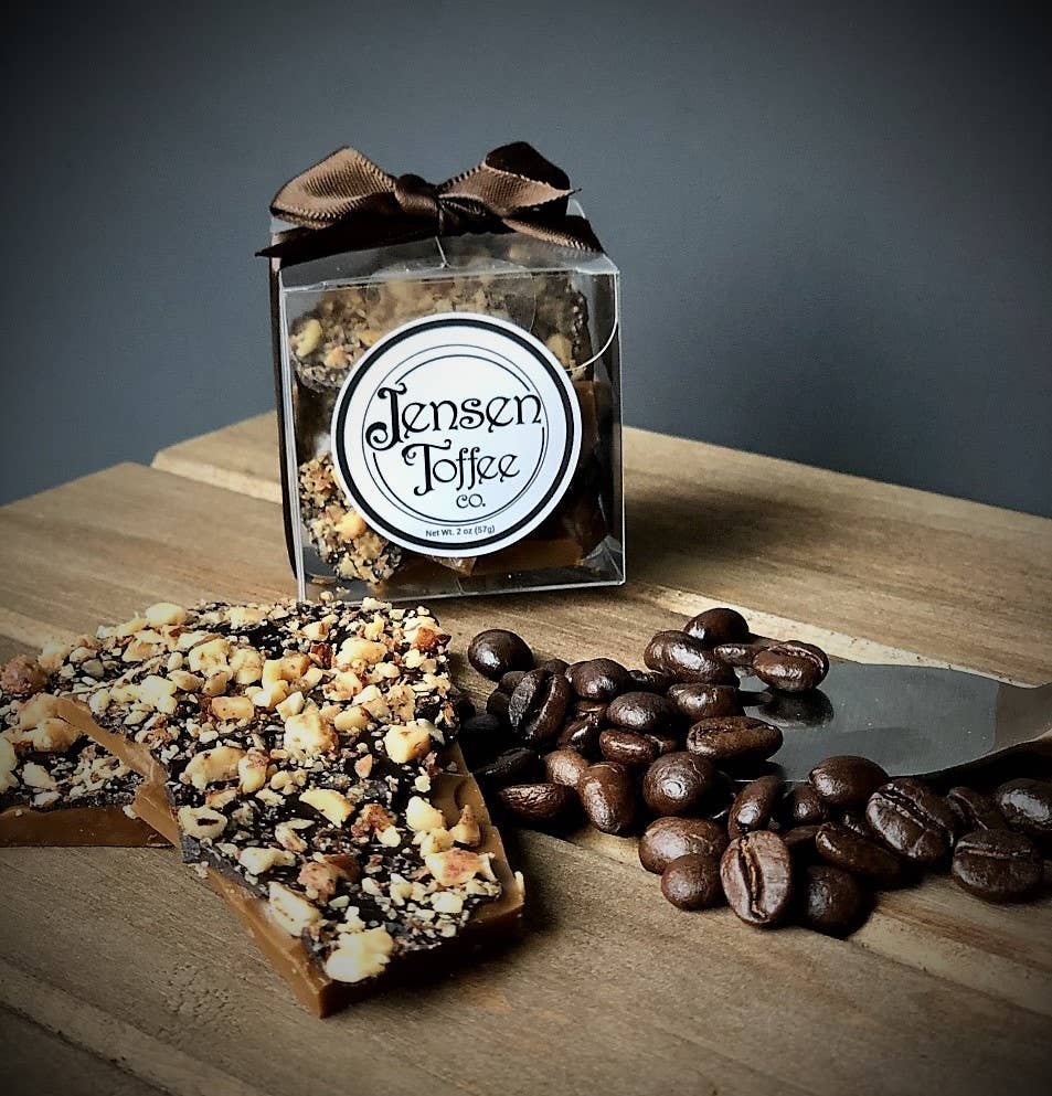 Jensen Toffee Company - Wholesale Toffee - Espresso Almond Toffee3