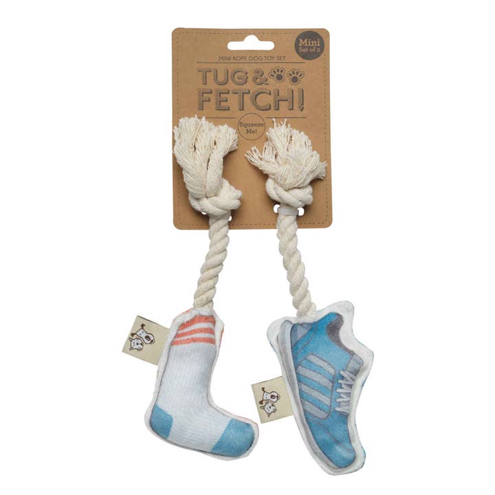 Speckle and Spot by Ore’ Originals - Wholesale Pet Toy Set - Dog - Mini Dog Toy Set | Shoe & Sock