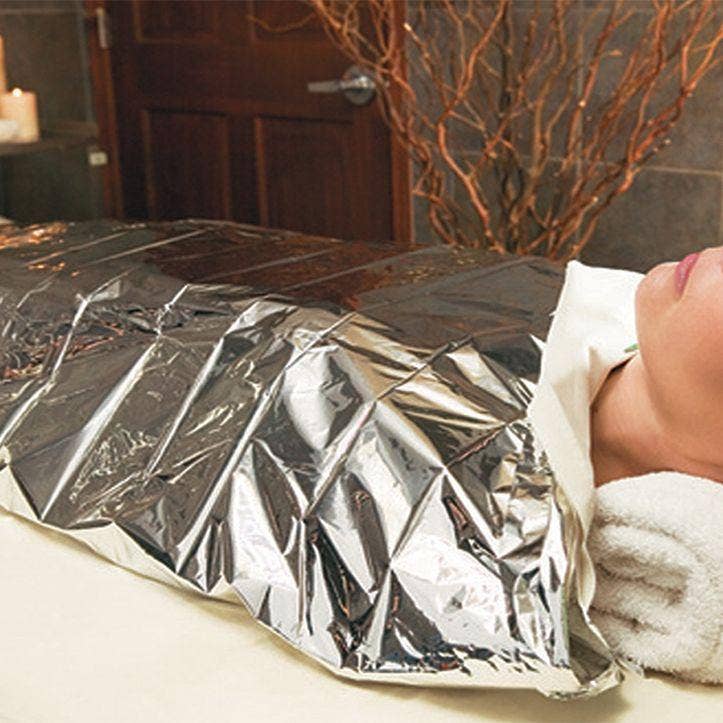 SlimSpa The Body Care Specialists - Wholesale Heating Pad - Mylar Foil Thermal Sheets 7x6 Professional Body Wrap | Spa Supplies1