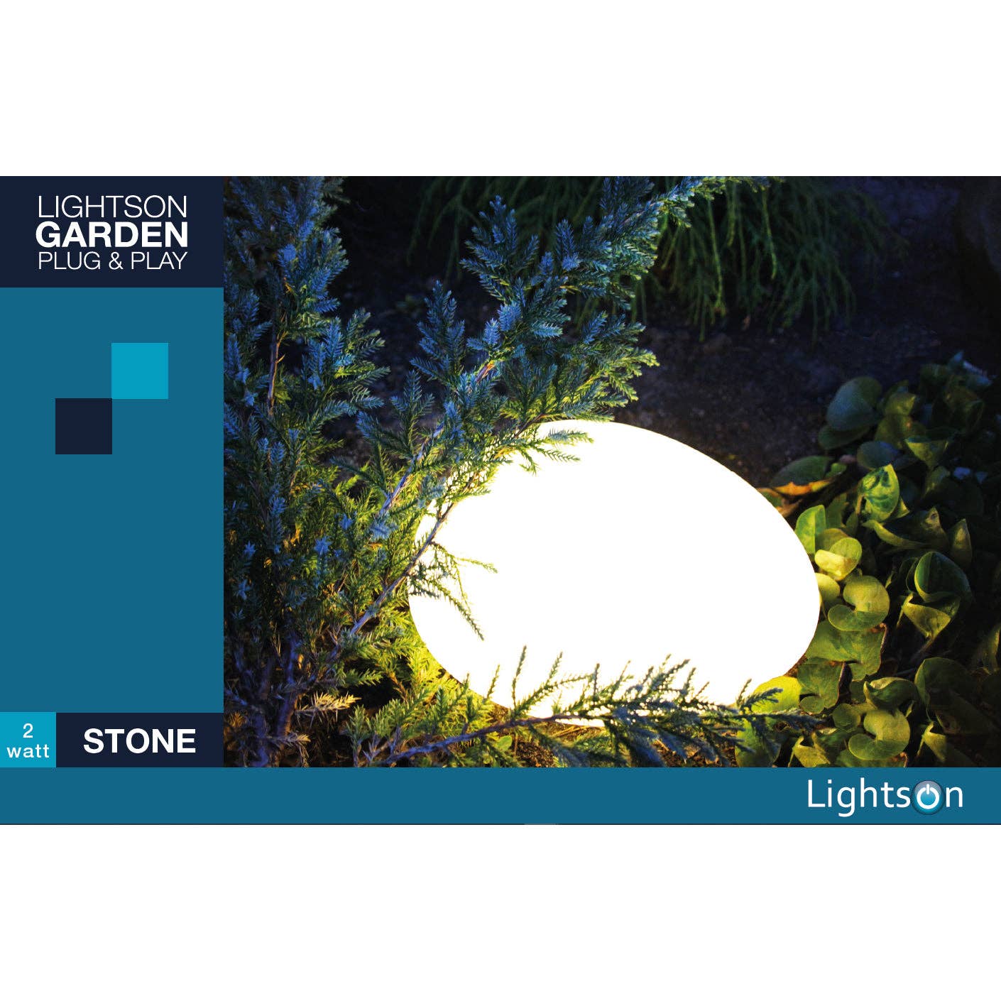 LightsOn - Wholesale Outdoor/Lawn Light - Stone Outdoor Lawn Light 12V LED9