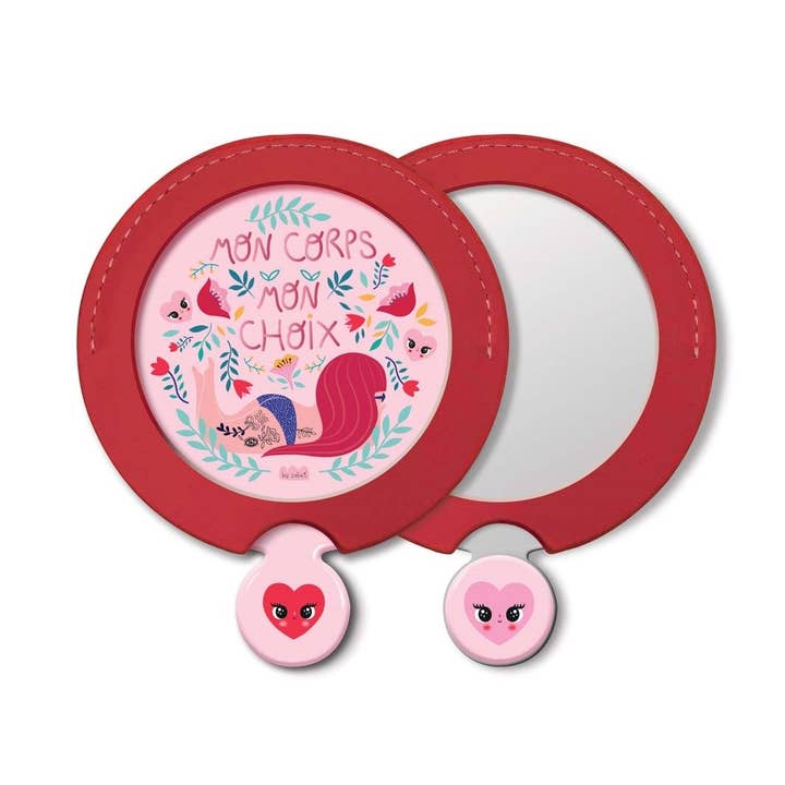 Taschenspiegel und Etui - My body my choice für den Großhandel von Maison Royal Garden