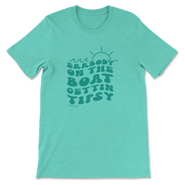 T-shirt Daydream Tipsy Boat per la vendita all'ingrosso da parte di Daydream Tees