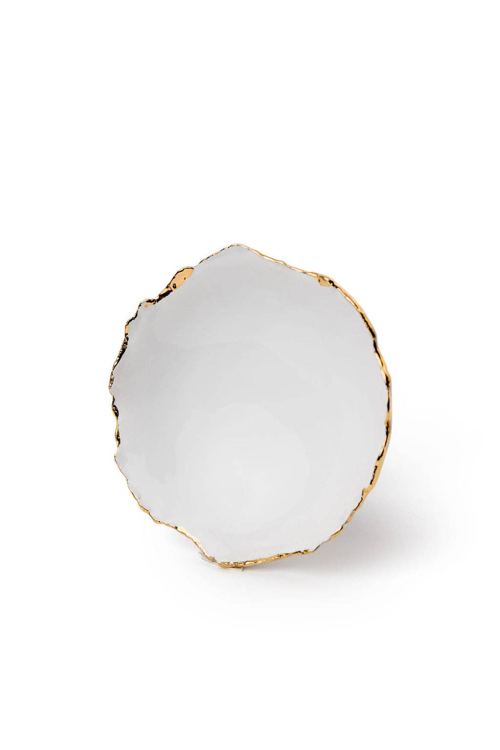 Flair Interiors - Wholesale Decorative Plate/Dish/Bowl - White And Gold Ceramic Bowls1