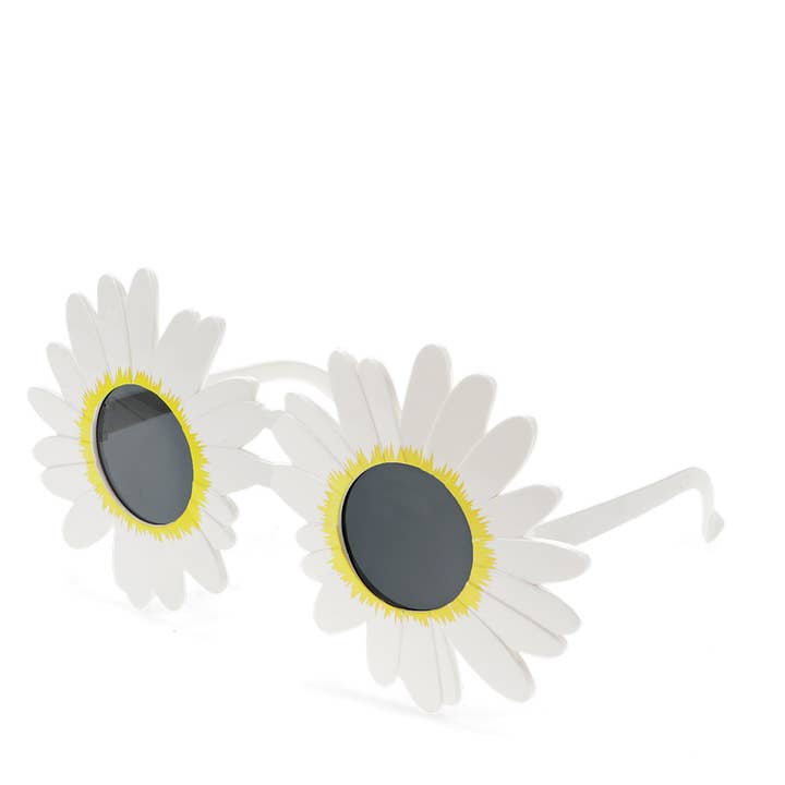 Funglasses - White daisy sunglasses for wholesale by Rex B2B - UK