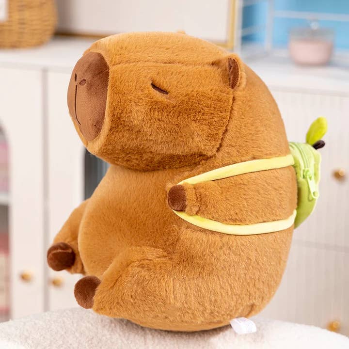 ToyalFriends - Wholesale Stuffed/Plush Toy - Kids & Baby - Capybara With Avocado Backpack Plush