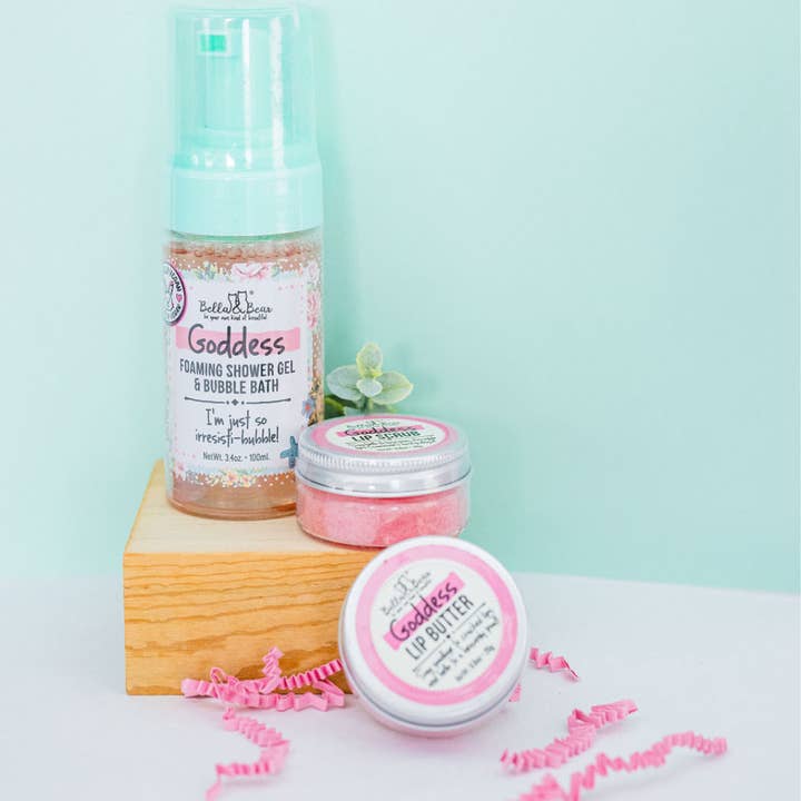 Bella & Bear - Vente Set de bain et corps - Coffret cadeau Goddess Mini pour le bain et le corps | Cadeaux pour femmes et adolescents3