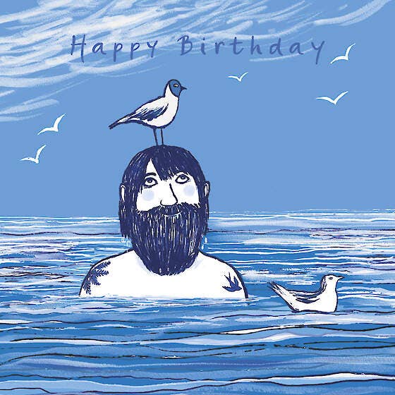 Birthday-on-sea for wholesale by Paper Bird Publishing